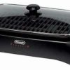 Frying, Grilling & Cooking * | Best Sale Delonghi De'Longhi Indoor Grill Perfecto Healthy Grill With Lid Black