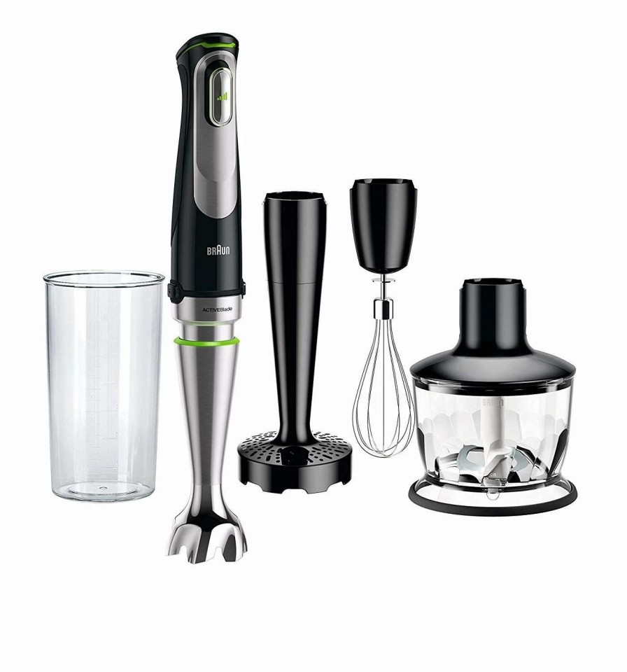 Blending & Drinks * | Cheap Braun Multiquick 9 Hand Blender Black