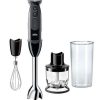 Blending & Drinks * | Coupon Braun Multiquick 5 Vario Immersion Blender | Black Black & Stainless