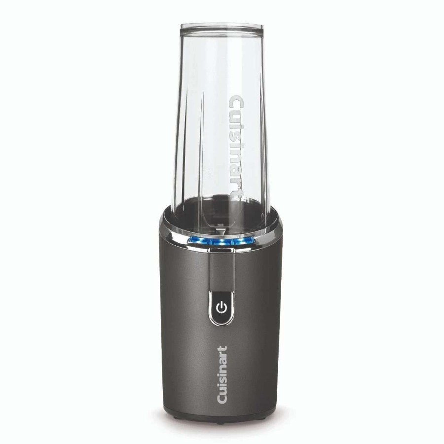 Blending & Drinks * | Cheapest Cuisinart Evolutionx Cordless Rechargeable Compact Blender | Dark Grey Grey